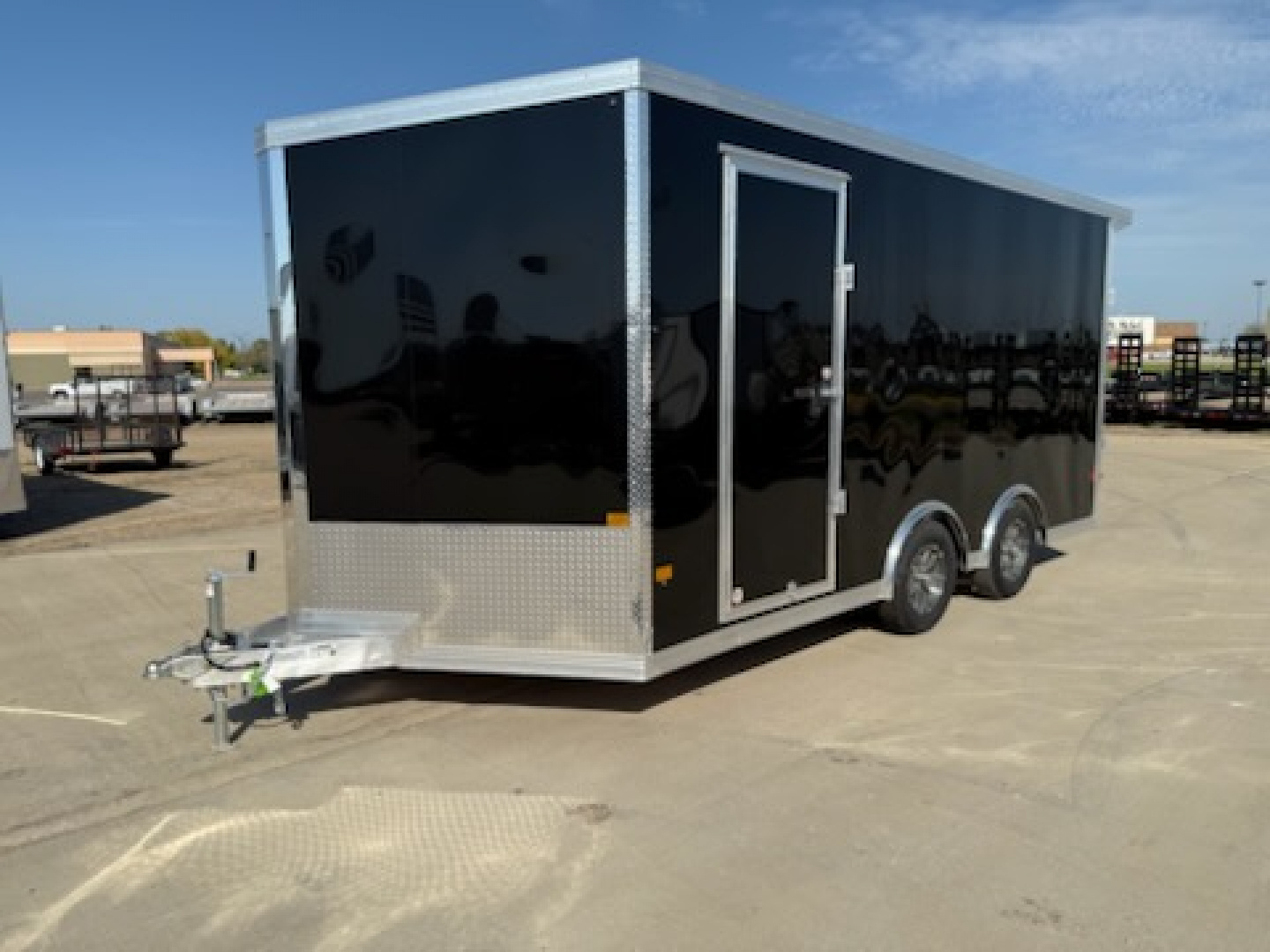 New 2026 E-Z Hauler EZEC8.5X16-UTV Cargo / Enclosed Trailer CAR HAULER
