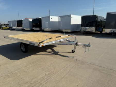 New 2026 Mission MFS101X10P TILT Snowmobile Trailer