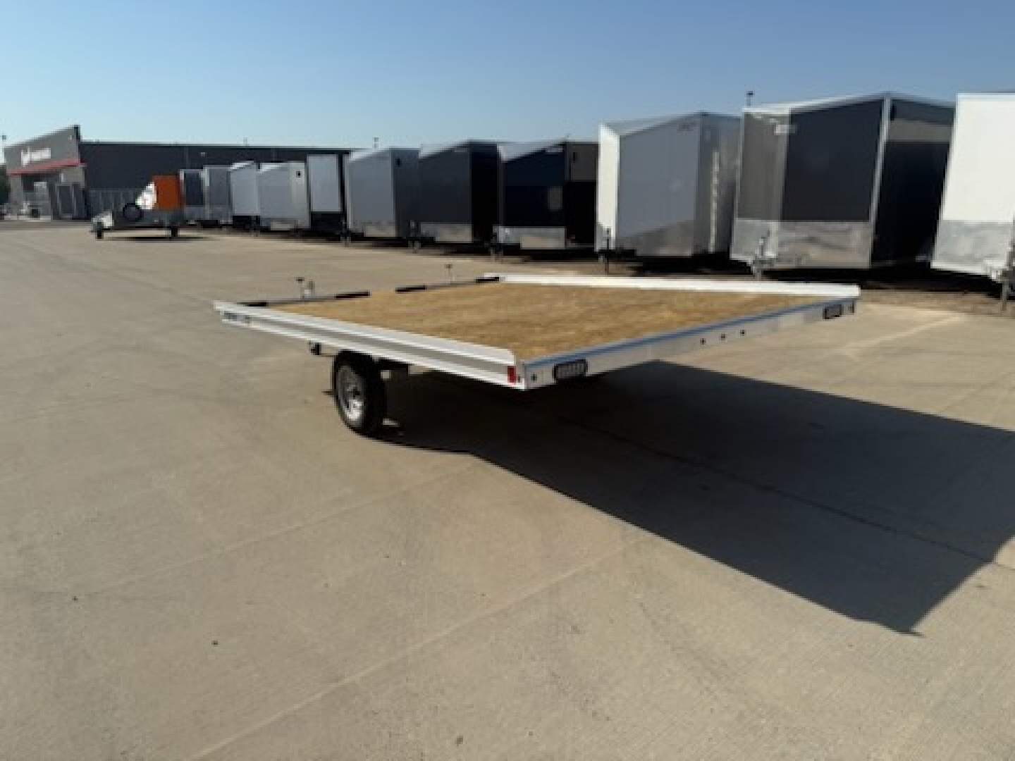 New 2026 Mission MFS101X12P TILT Snowmobile Trailer