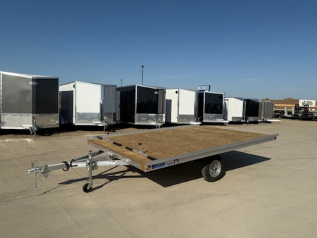 New 2026 Mission MFS101X12P TILT Snowmobile Trailer