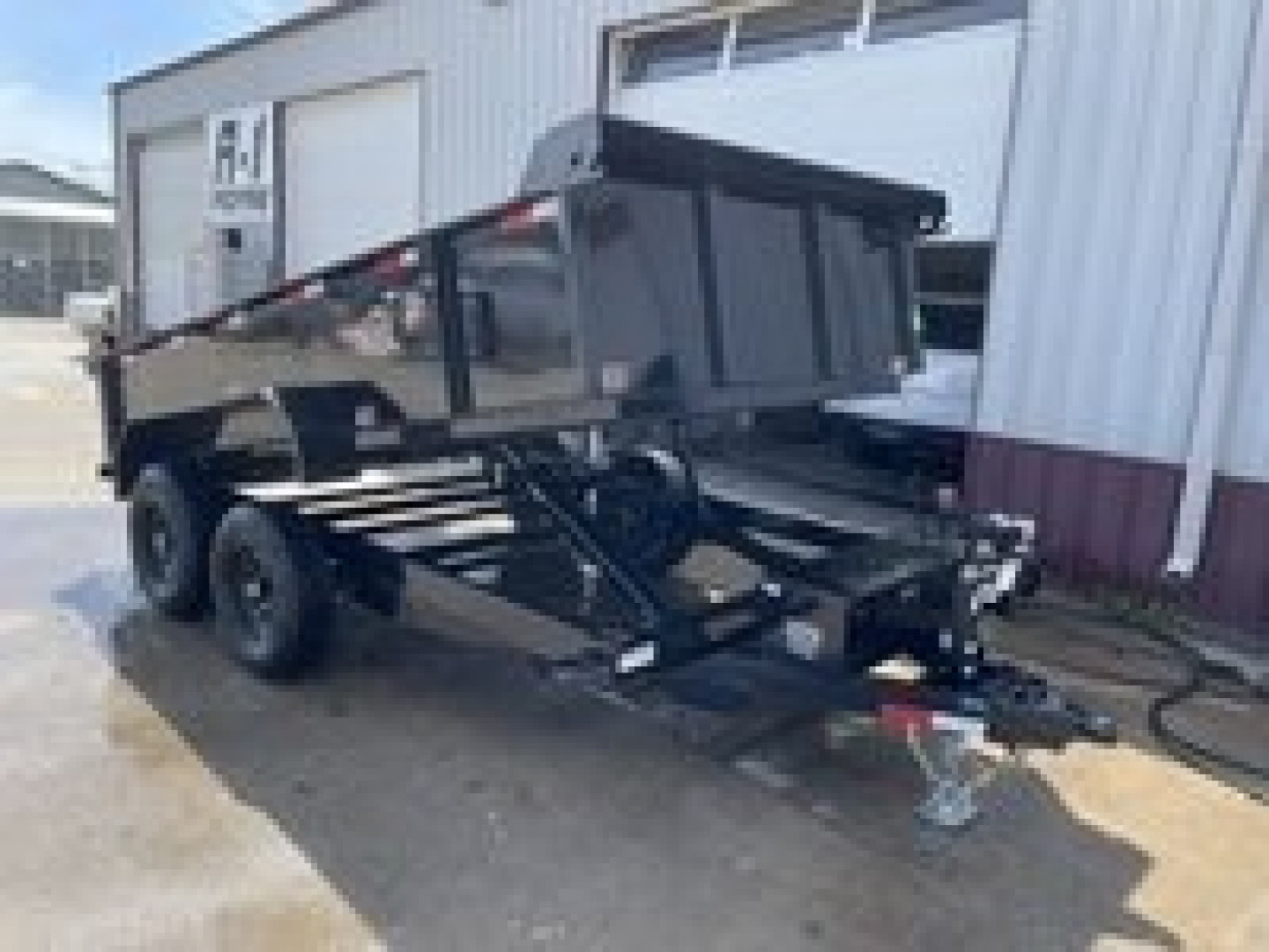 New 2026 H&H Trailers 76X12 Utility Dump
