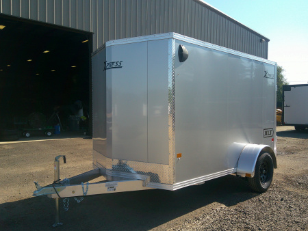 New 2026 ALCOM 6x10 Aluminum 3K Cargo / Enclosed Trailer