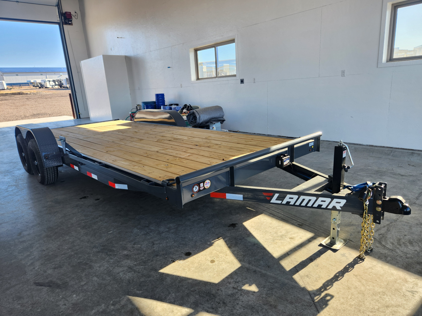 New 2026 Lamar 20' Car Trailer 10K
