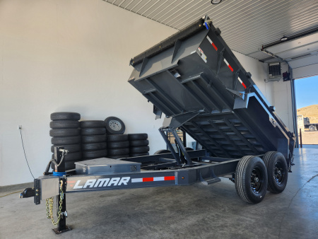New 2026 Lamar 12' Dump Trailer 14K