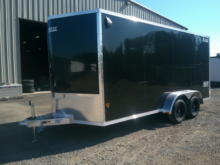 New 2026 ALCOM 7x16 Aluminum 7K Cargo / Enclosed Trailer
