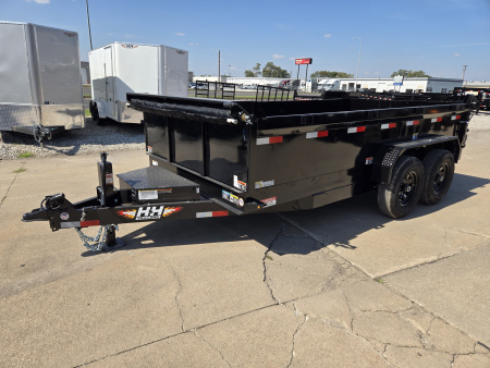 New 2026 H&H Trailers 83x14 Industrial 14K Dump Trailer