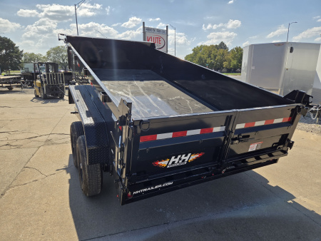 New 2026 H&H Trailers 83x14 Industrial 14K Dump Trailer