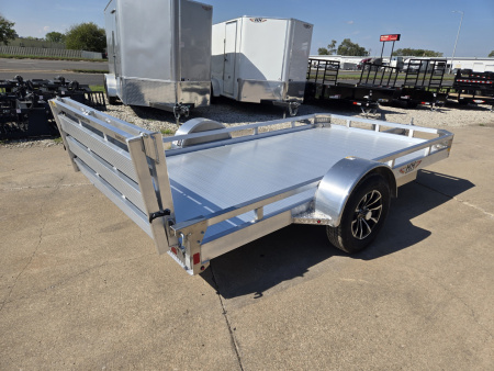 New 2026 H&H Trailers 78x12 Aluminum Low Side 3K Utility Trailer