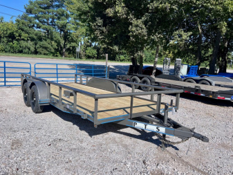 New 2026 Bellwether MFG 16' Light Pipe Utility Trailer
