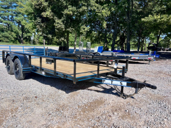 New 2026 Bellwether MFG 16' Light Pipe Utility Trailer