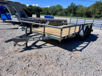 New 2026 Bellwether MFG 14' Light Pipe Utility Trailer