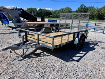 New 2026 Bellwether MFG 6'X10' Single Axle Utility Trailer