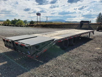 Used 2021 Diamond C Trailers FMAX210SS Flatbed Trailer / 25k GVWR / 102"x30'