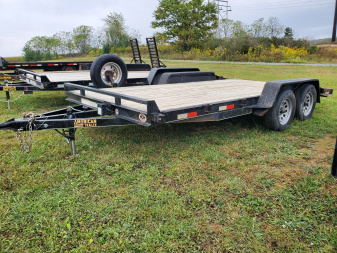 Used 2022 Quality Trailers General Duty Car Hauler / 7000 GVWR / 16'