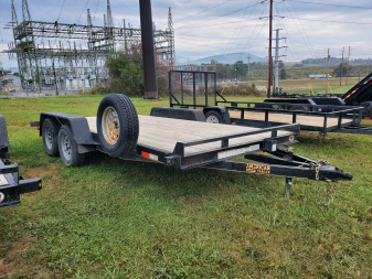 Used 2022 Quality Trailers General Duty Car Hauler / 7000 GVWR / 16'