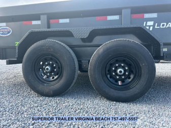 New 2026 Load Trail 7X16 14K Low Pro w/ 2' Sides Dump Trailer