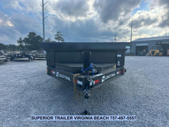 New 2026 Load Trail 7X16 14K Low Pro w/ 2' Sides Dump Trailer