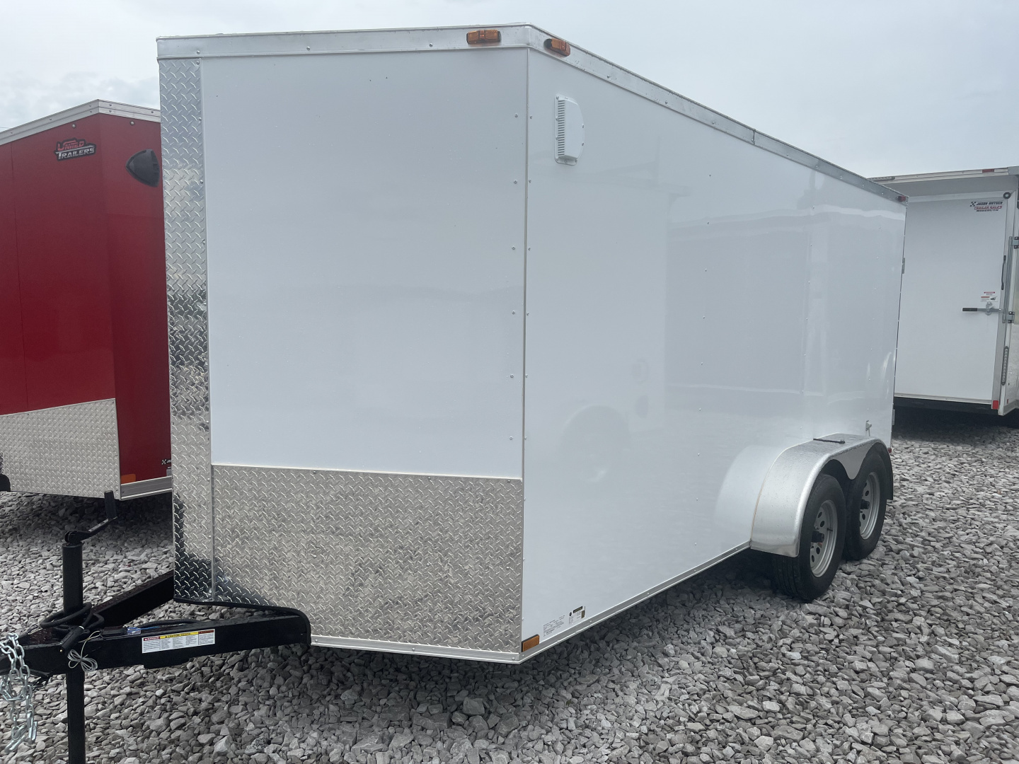 New 2026 Trailblazer 7X14 ENCLOSED W/BARN DOORS