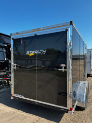 New 2026 Stealth Trailers 7x14 7K 7' TALL BLACK Cargo / Enclosed Trailer