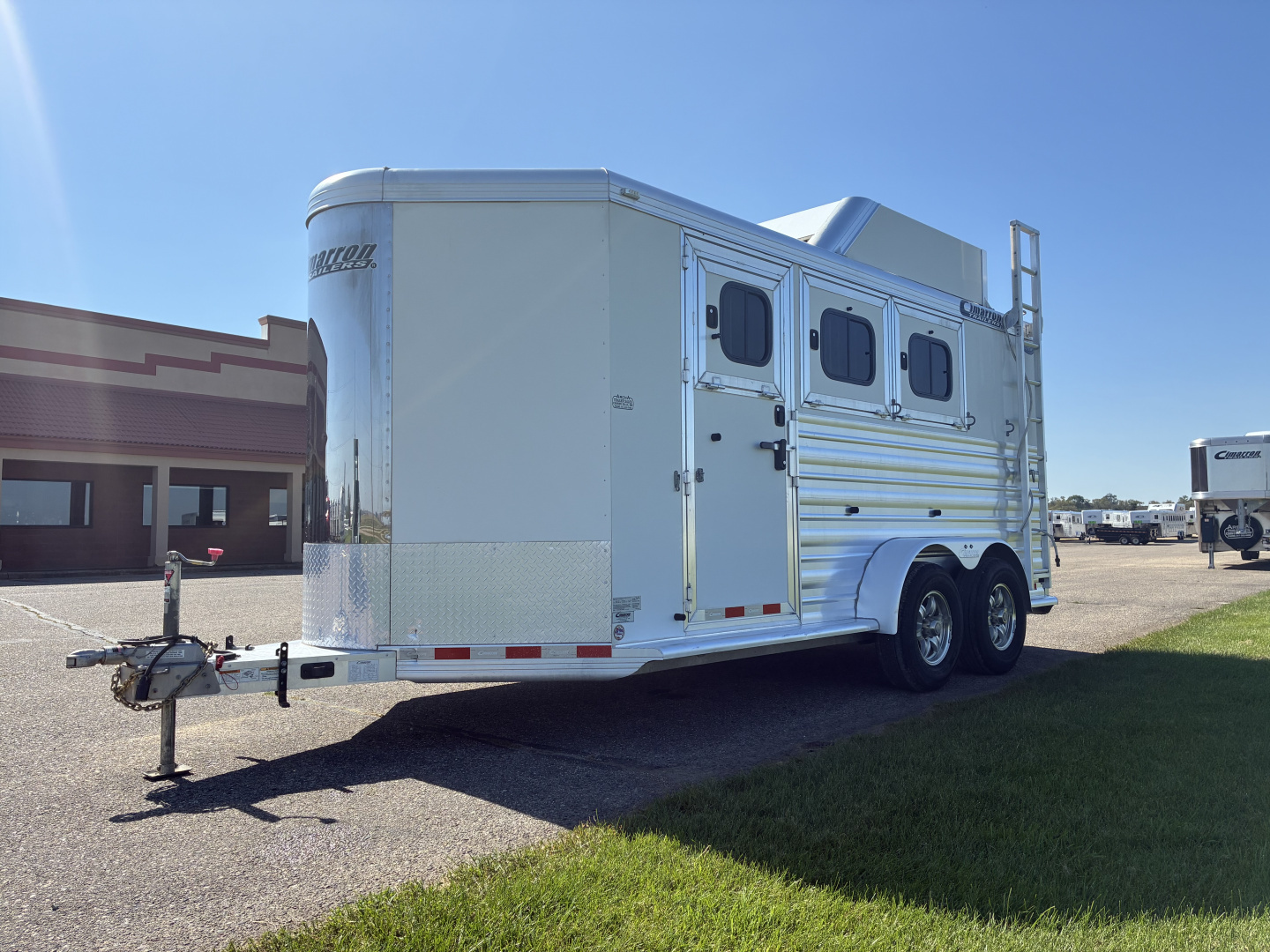 Used 2020 Cimarron 3H Bumper Pull Horse Trailer