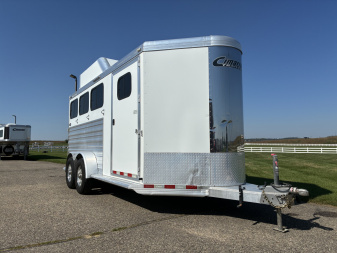 Used 2020 Cimarron 3H Bumper Pull Horse Trailer