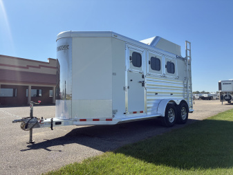 Used 2020 Cimarron 3H Bumper Pull Horse Trailer
