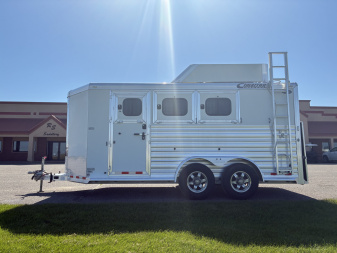Used 2020 Cimarron 3H Bumper Pull Horse Trailer
