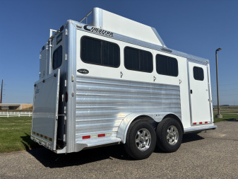 Used 2020 Cimarron 3H Bumper Pull Horse Trailer
