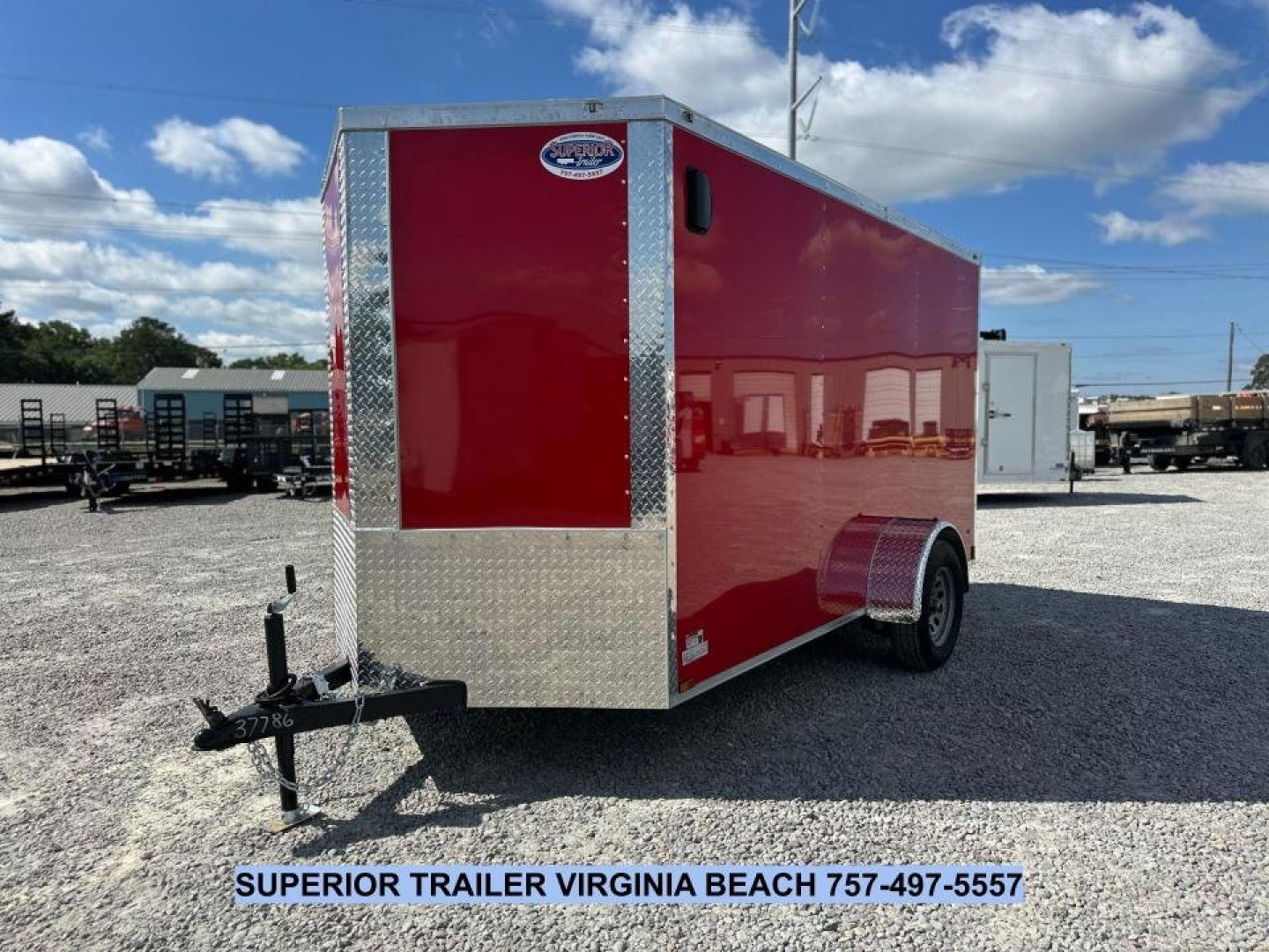 New 2026 Anvil 6X12 w/Ramp Cargo / Enclosed Trailer