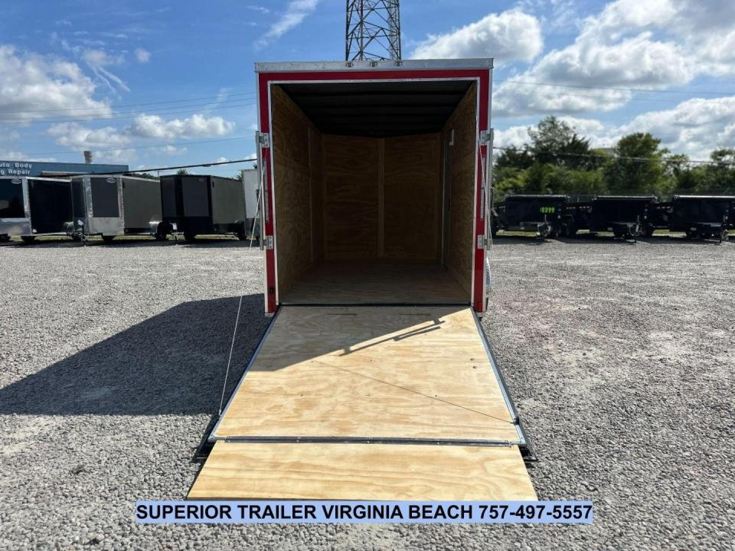 New 2026 Anvil 6X12 w/Ramp Cargo / Enclosed Trailer