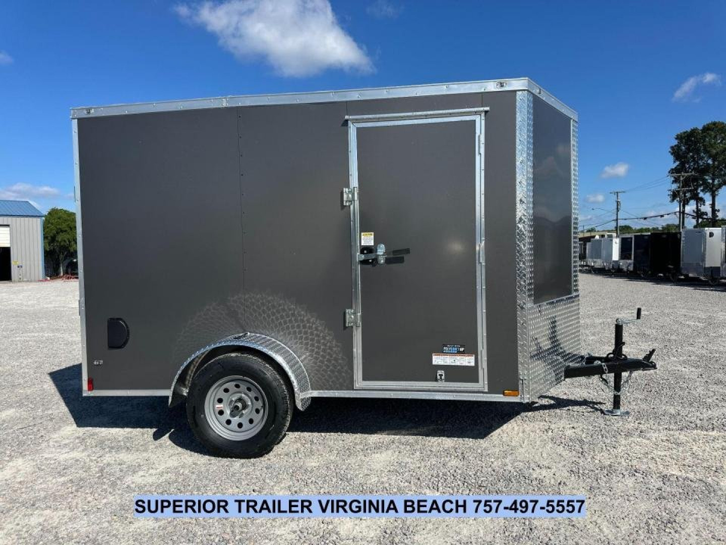 New 2026 Anvil 6X10 w/Ramp Cargo / Enclosed Trailer