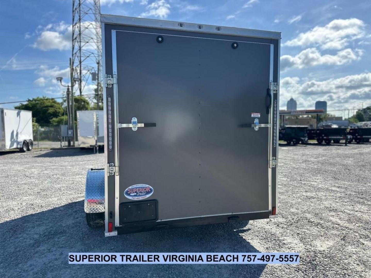 New 2026 Anvil 6X10 w/Ramp Cargo / Enclosed Trailer