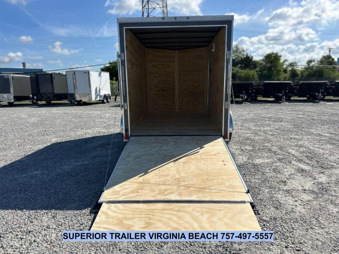 New 2026 Anvil 6X10 w/Ramp Cargo / Enclosed Trailer