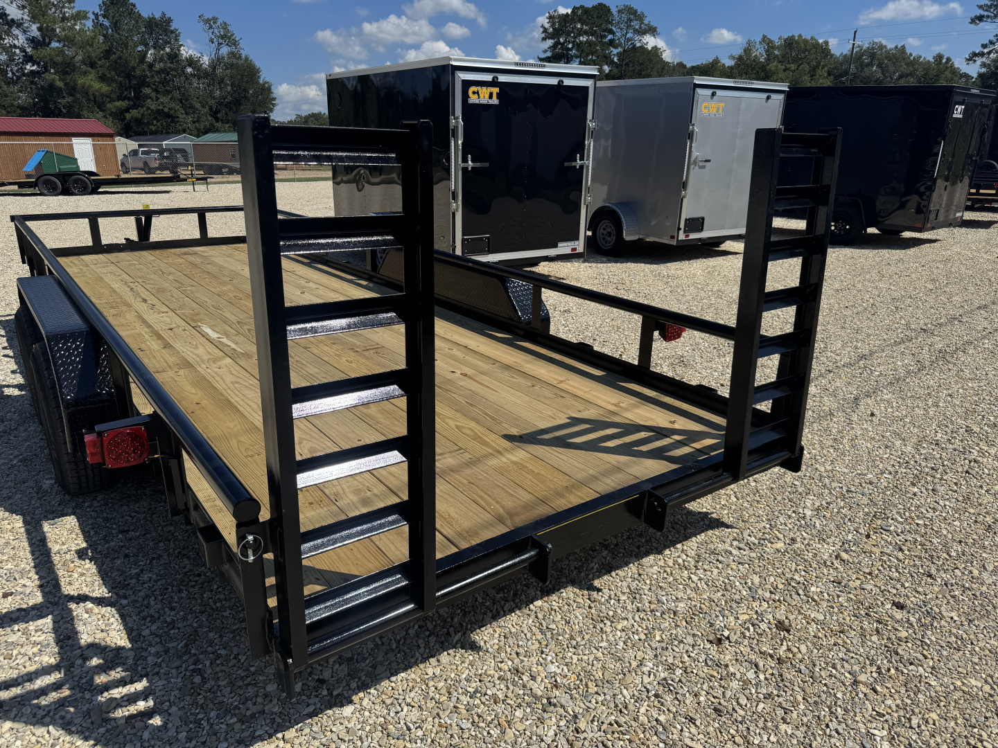 New 2025 Long Run 7x20 Pipetop 10K GVWR Utility Trailer