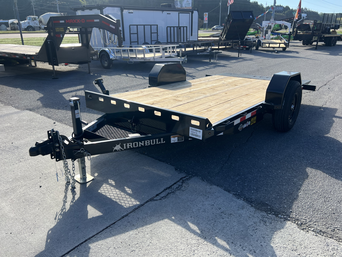New 2026 Iron Bull TSB 80X12 SA TILT Equipment Trailer