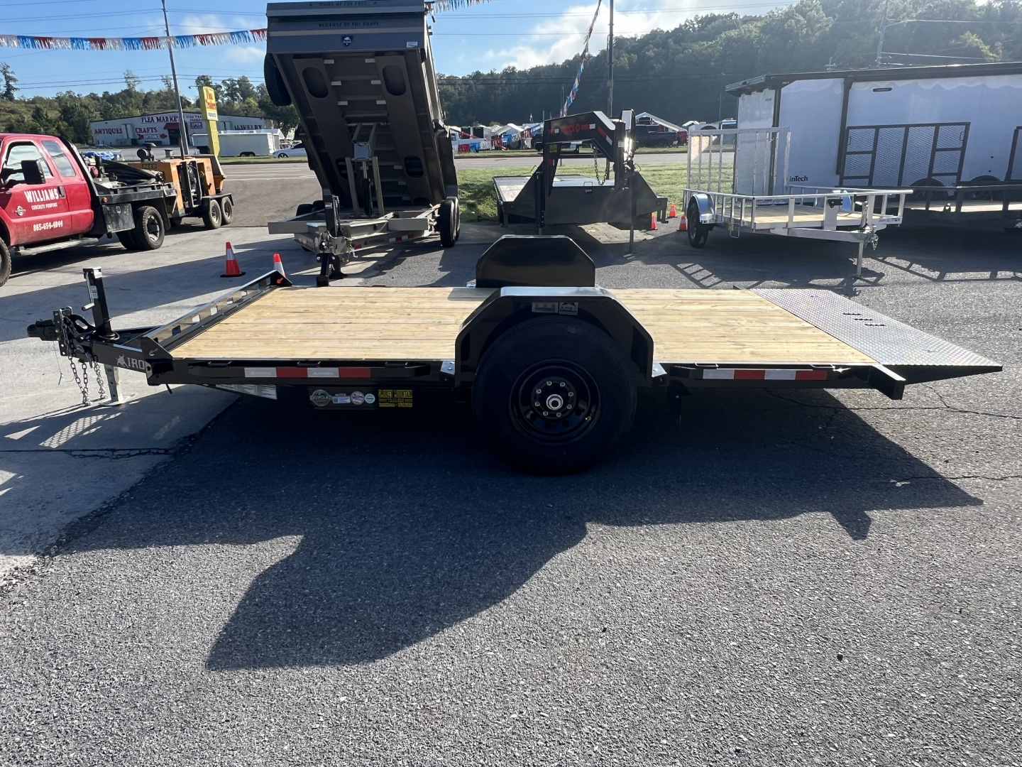 New 2026 Iron Bull TSB 80X12 SA TILT Equipment Trailer