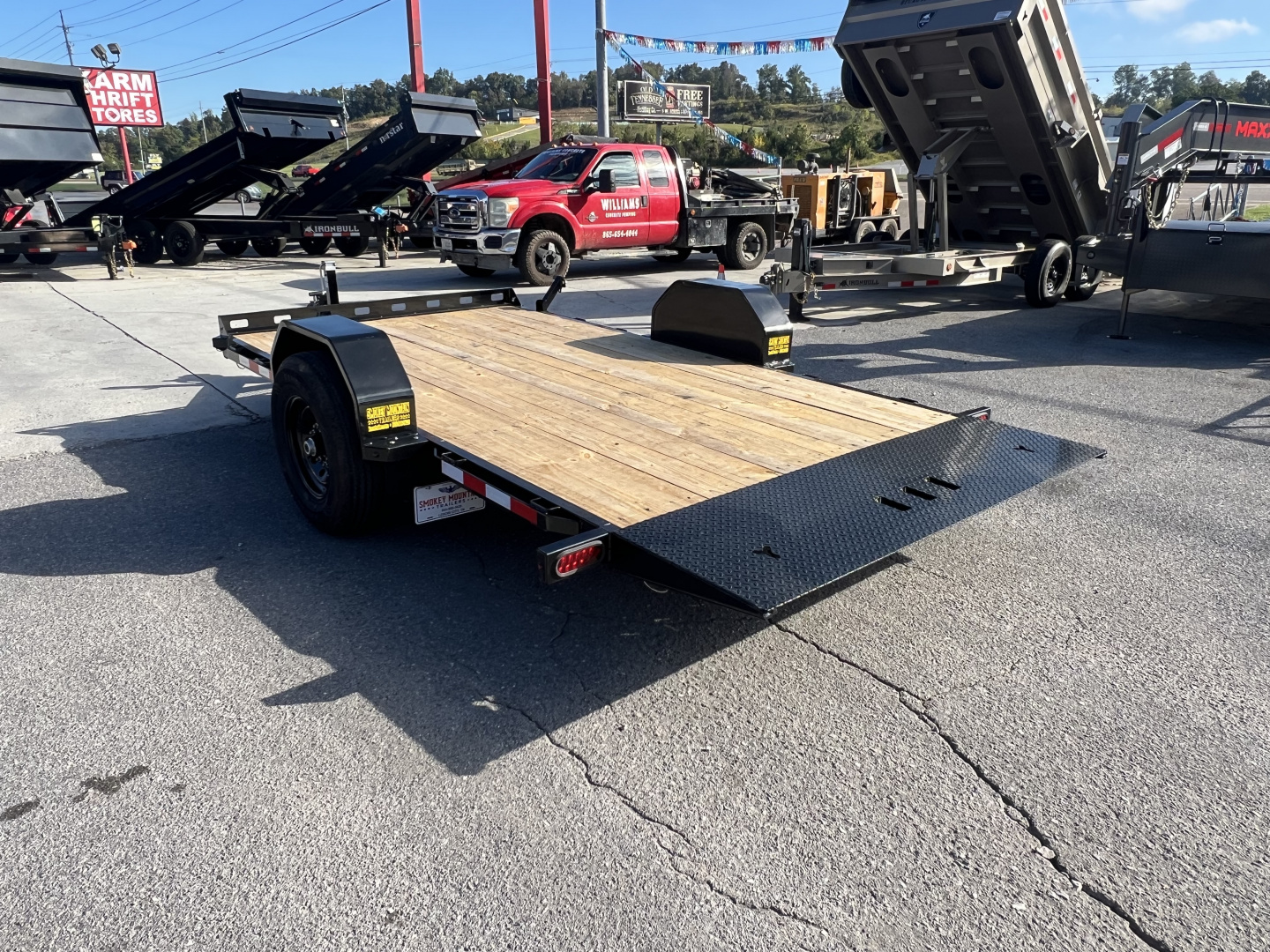 New 2026 Iron Bull TSB 80X12 SA TILT Equipment Trailer