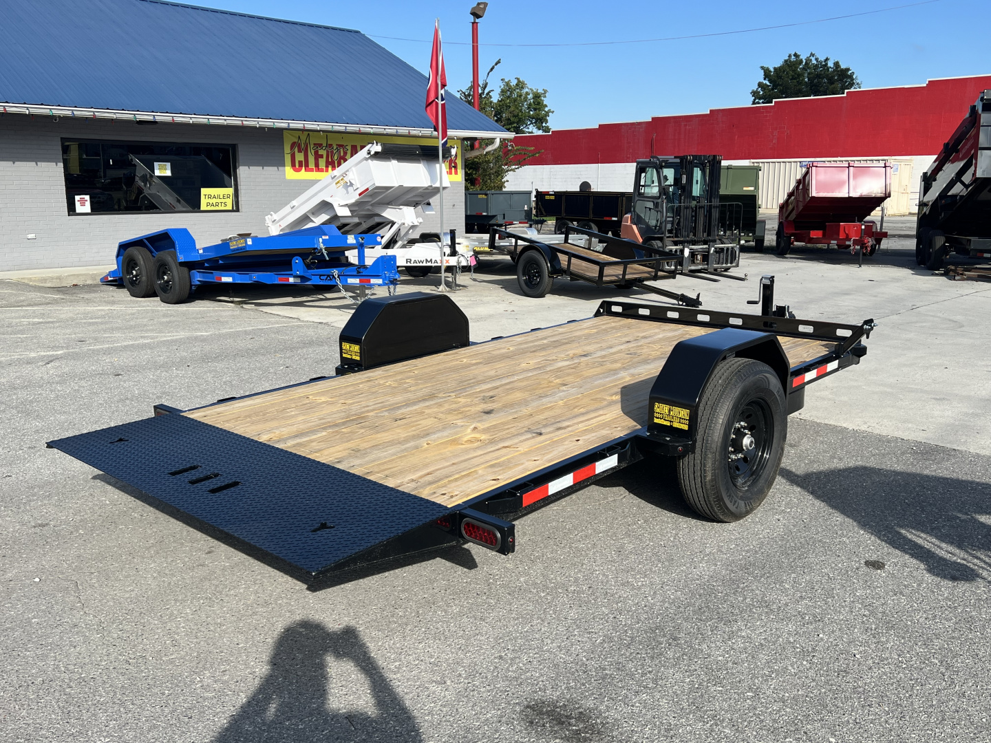 New 2026 Iron Bull TSB 80X12 SA TILT Equipment Trailer