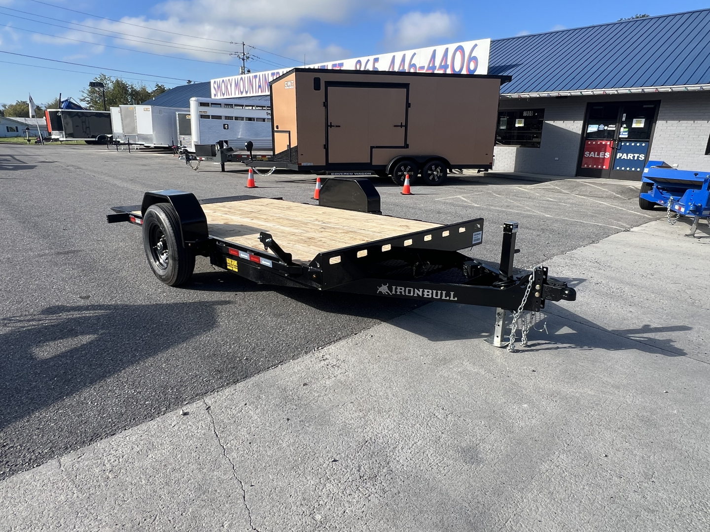 New 2026 Iron Bull TSB 80X12 SA TILT Equipment Trailer