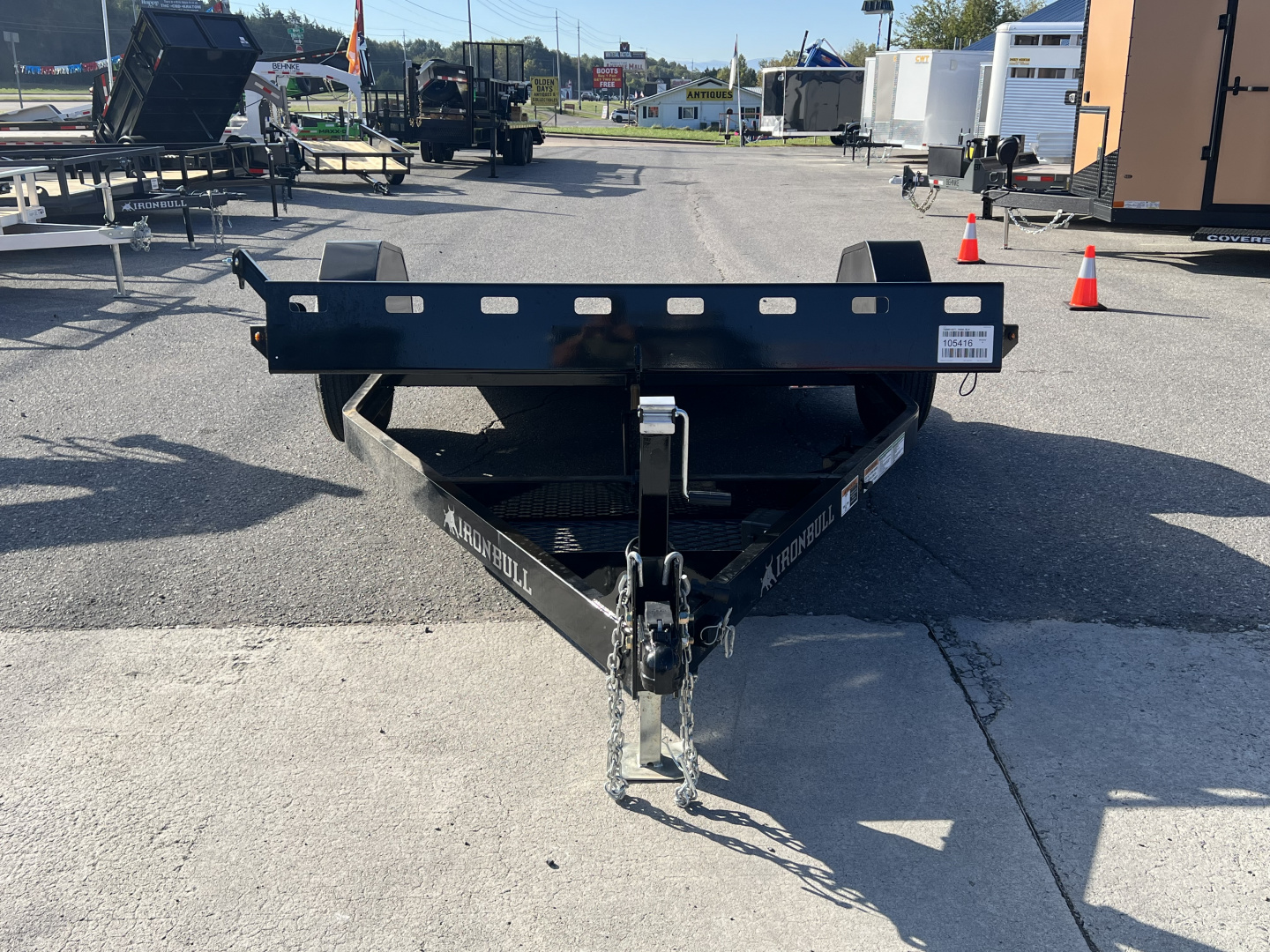 New 2026 Iron Bull TSB 80X12 SA TILT Equipment Trailer