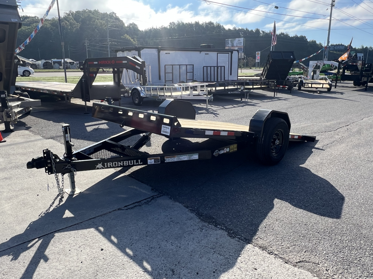 New 2026 Iron Bull TSB 80X12 SA TILT Equipment Trailer