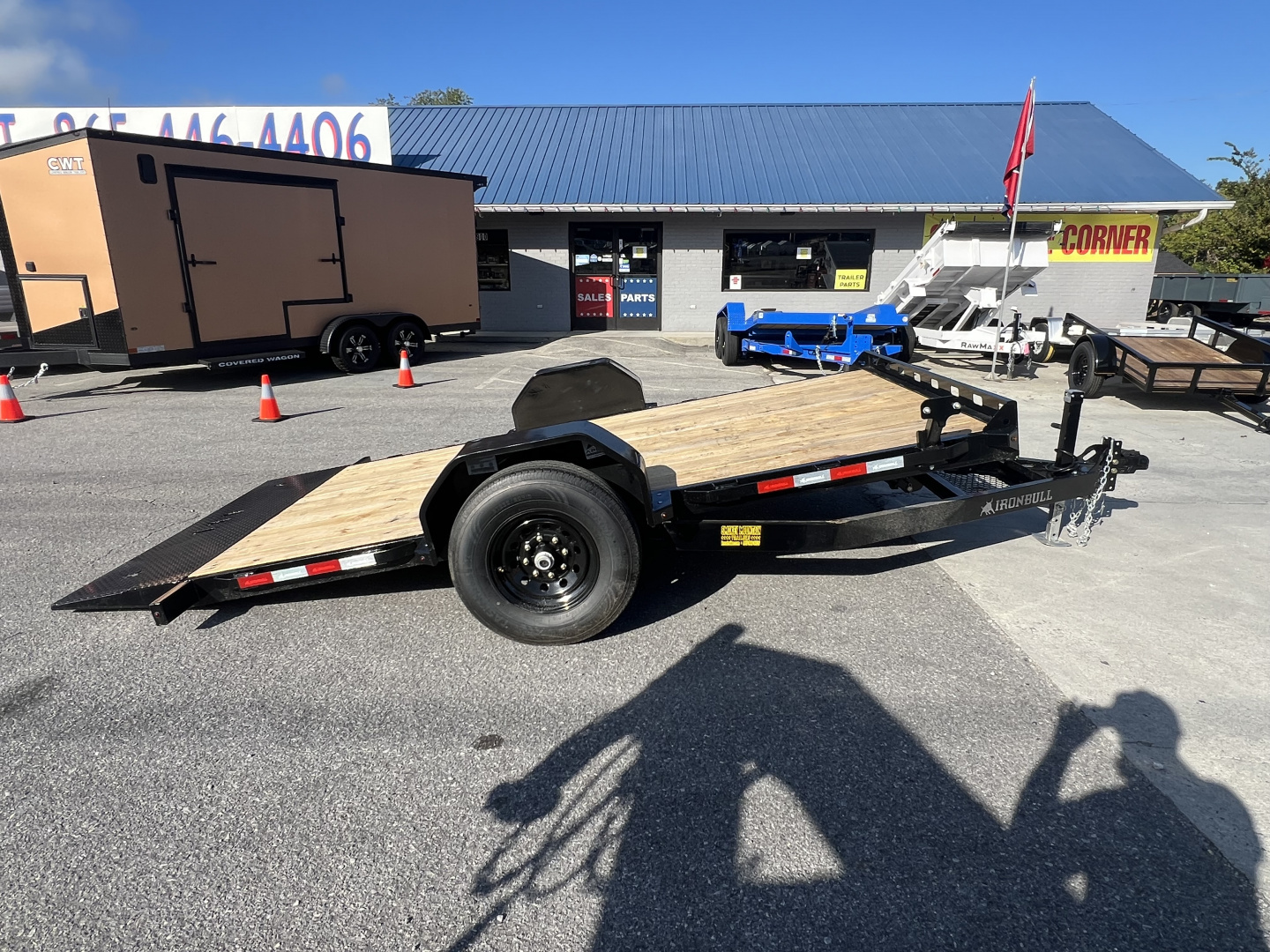 New 2026 Iron Bull TSB 80X12 SA TILT Equipment Trailer