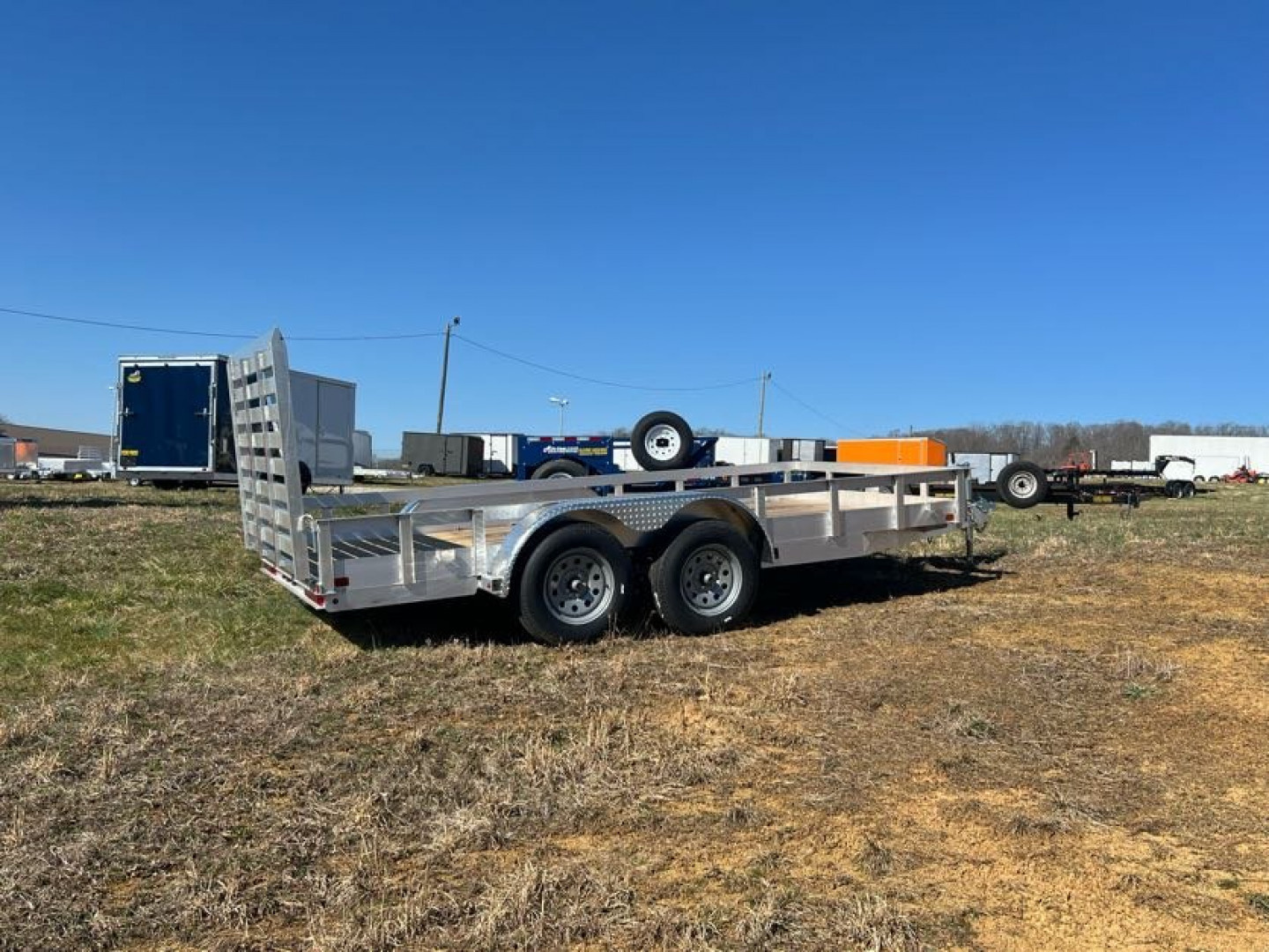 New 2026 Carry-On 7K 6X14 TA2 ALUMINUM Utility Trailer