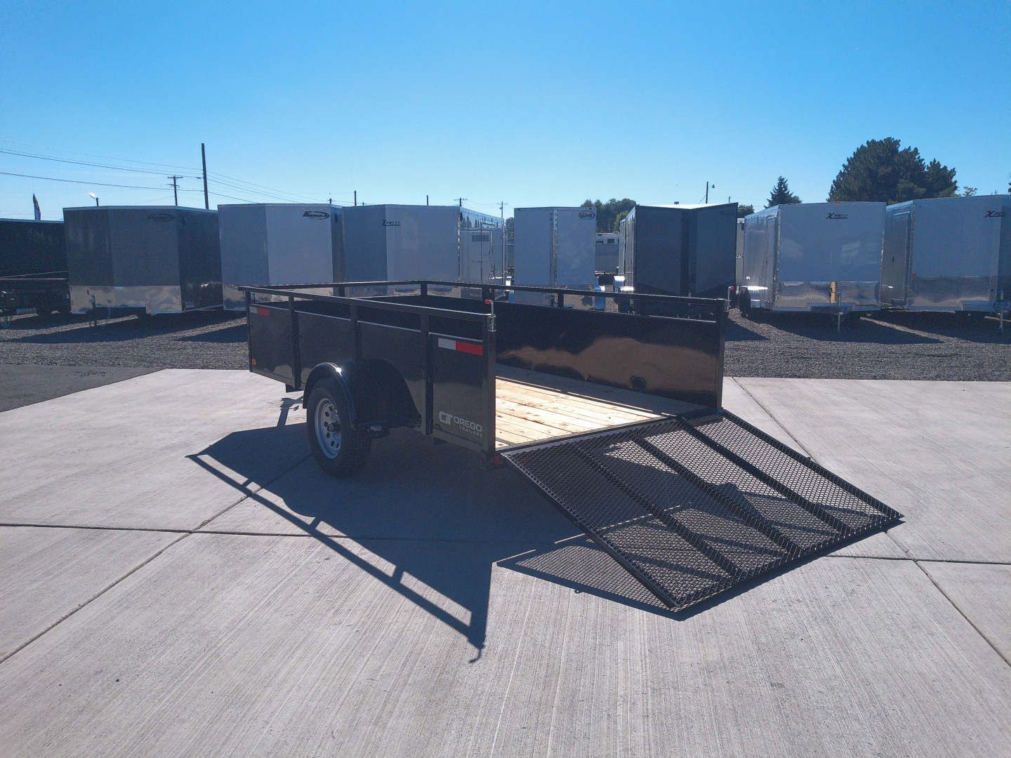 New 2025 Eagle Trailers 6X12 Utility Trailer
