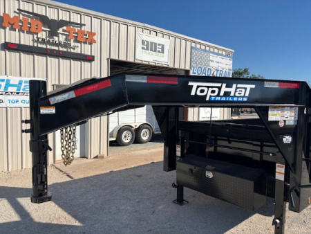 New 2026 Top Hat DX 14' x 83" Gooseneck Dump Trailer