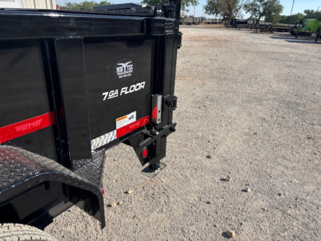 New 2026 Top Hat DX 14' x 83" Gooseneck Dump Trailer