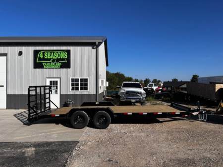 New 2026 H&H Trailers 82 X20' 7K CAR/UTILITY HAULER REAR LADDER STYLE GATE Car / Racing Trailer