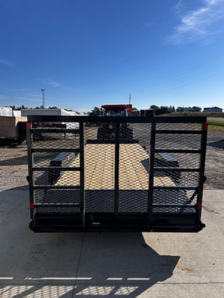 New 2026 H&H Trailers 82"X20' 7K CAR/UTILITY HAULER REAR LADDER STYLE GATE Car / Racing Trailer