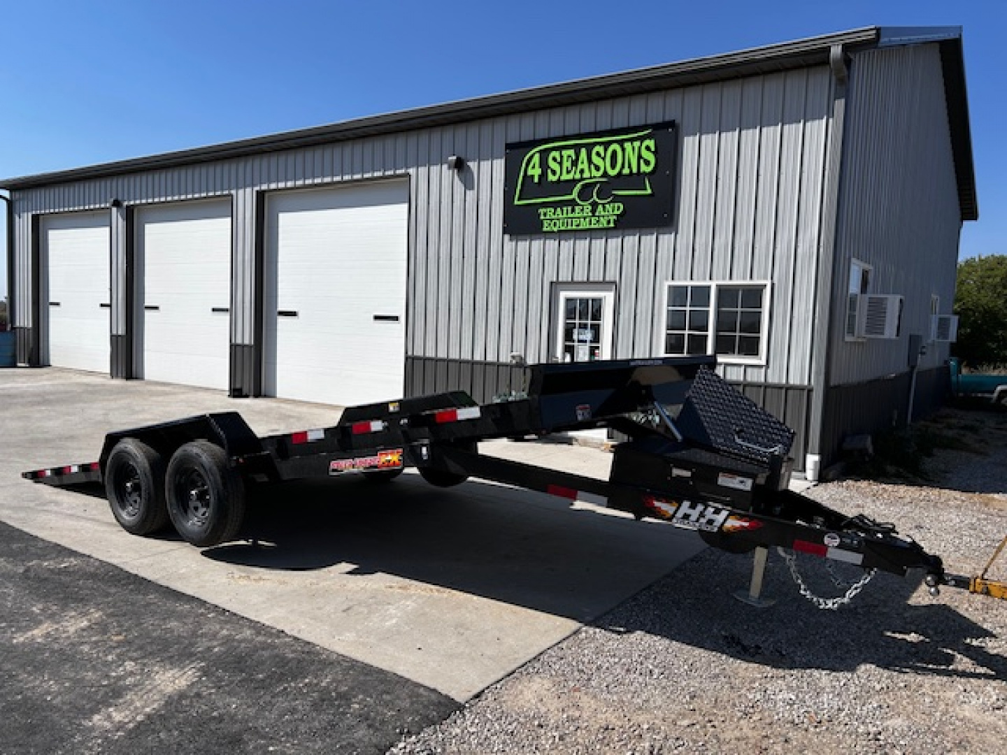 New 2026 H&H Trailers 82"X20' EX 9.9K SPEEDLOADER POWER TILT Car / Racing Trailer