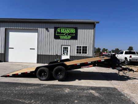 New 2026 H&H Trailers 82"X20' EX 9.9K SPEEDLOADER POWER TILT Car / Racing Trailer